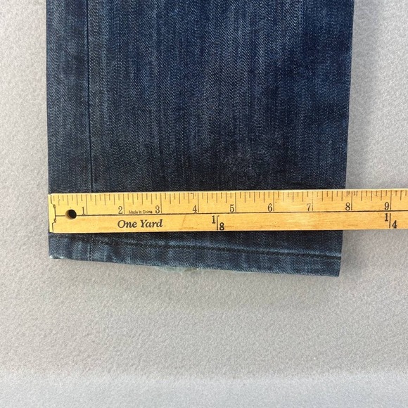 Guess Premium Women's Bootcut Embellished Denim Jeans Size 27 Low Rise - Picture 5 of 16